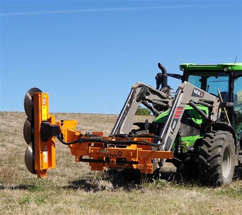 skid steer tree trimming saw|tractor loader mounted tree saw.